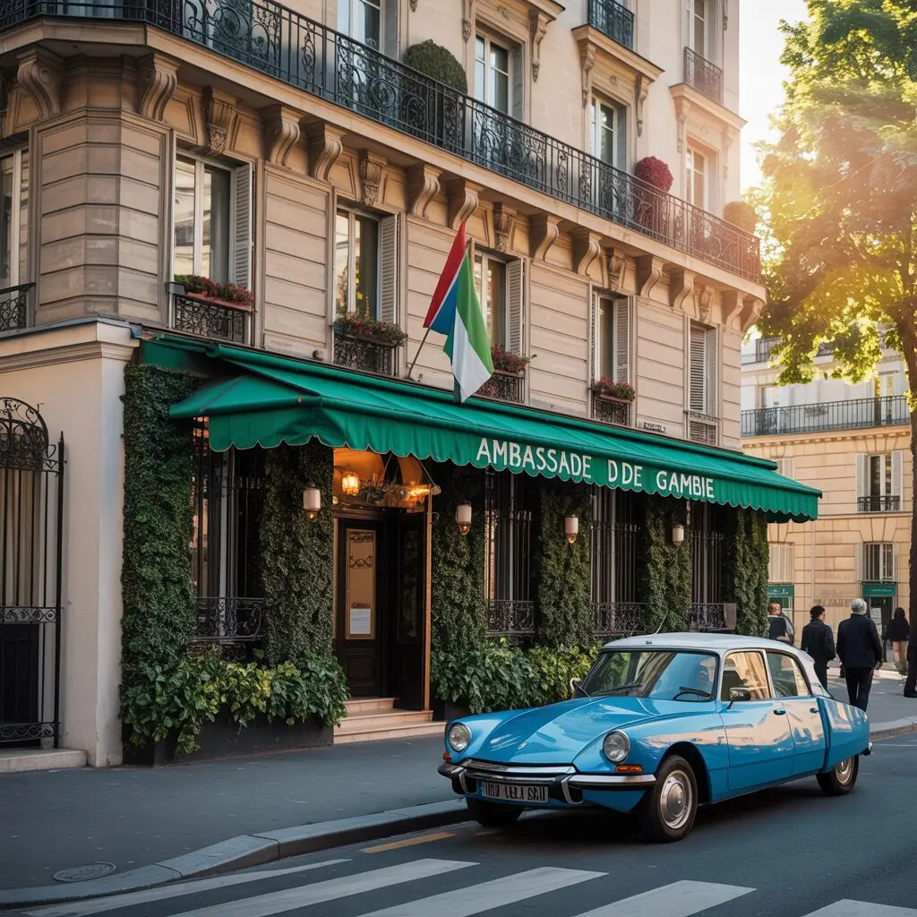 Ambassade de Gambie en France : Adresse, Contact et Visa 2026